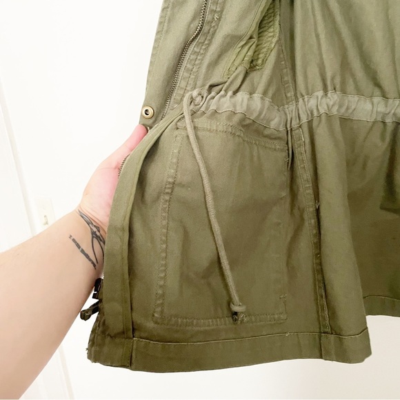 Madewell Dispatch Jacket Utility Military Olive Army Green Canvas Size Small - Picture 11 of 13